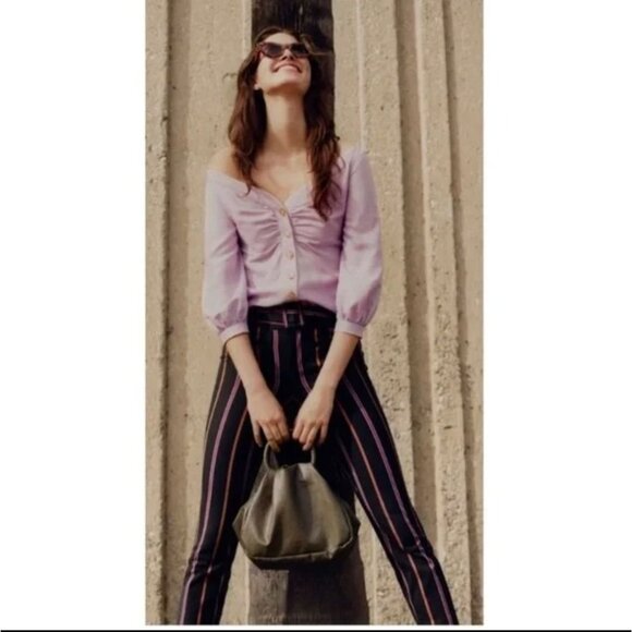 ANTHROPOLOGIE The Essential Slim Business Trousers size‎ 4 - Picture 2 of 8